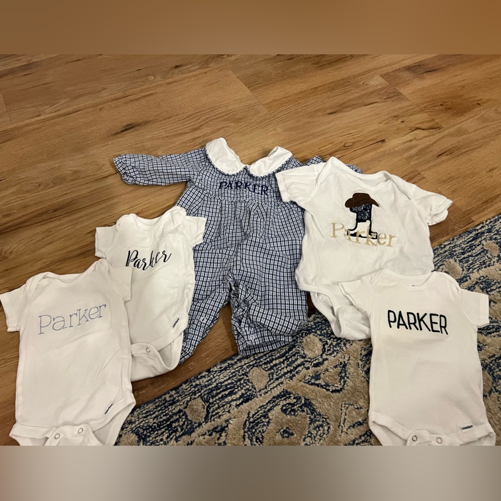Parker onesies